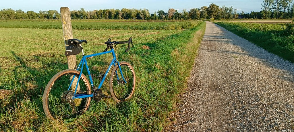 BIci completa con Telaio TErraForge in azione